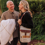 2 Bottle Insulated Wine & Cheese Cooler Tote
