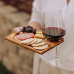 Rectangle Wine Appetizer Plate Set of 4