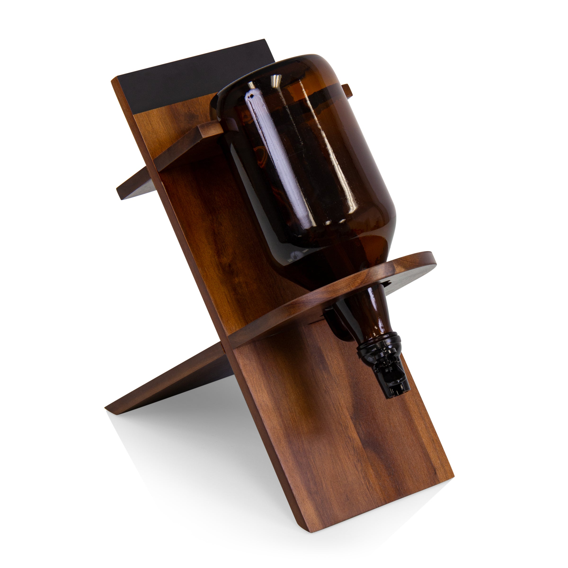 Growler Stand with 64oz Glass Growler
