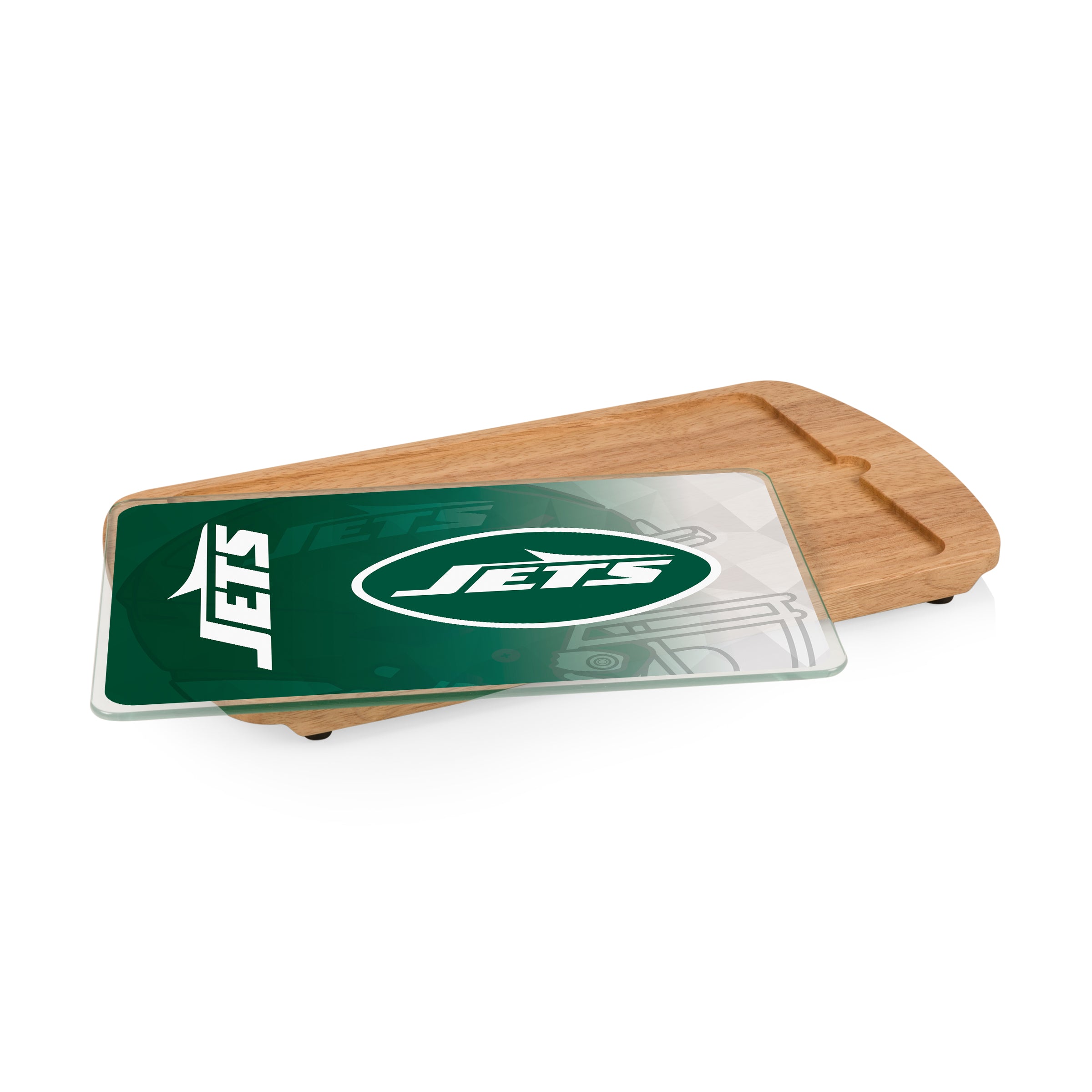 New York Jets - Billboard Glass Top Serving Tray