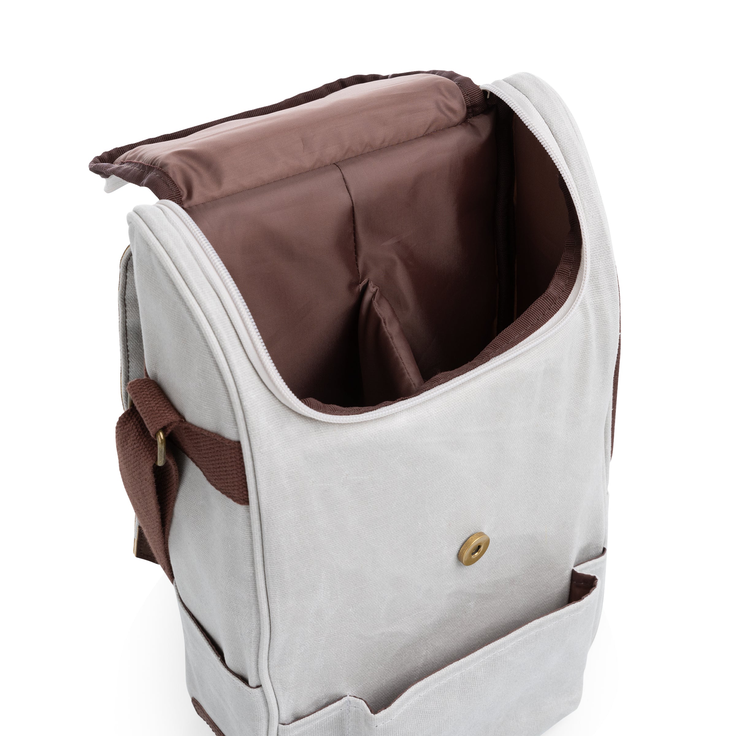 2 Bottle Insulated Wine & Cheese Cooler Tote