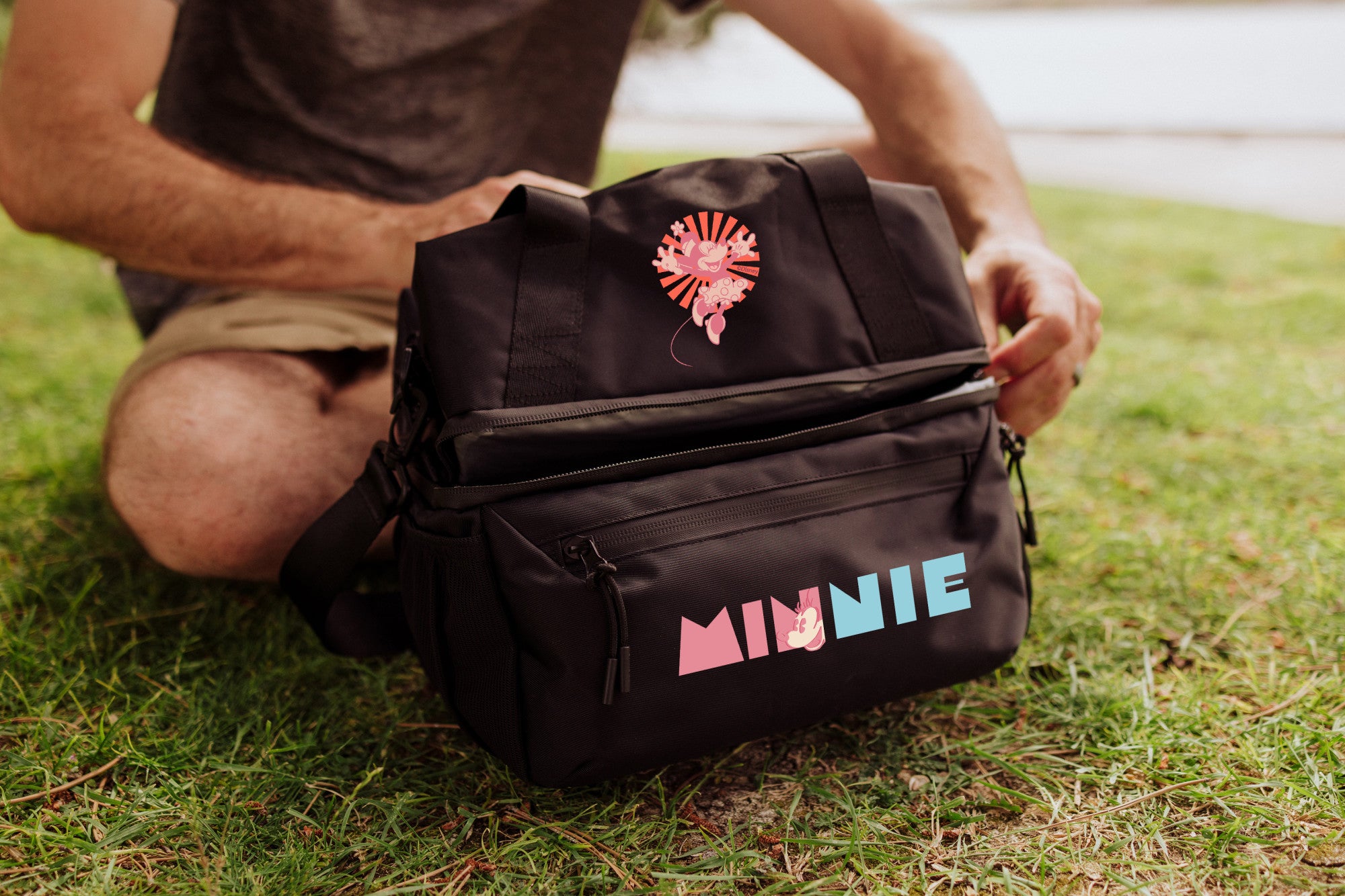 Minnie Mouse - Tarana Recycled Lunch Bag Cooler with Utensils