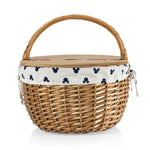 Mickey Mouse Silhouette - Country Picnic Basket