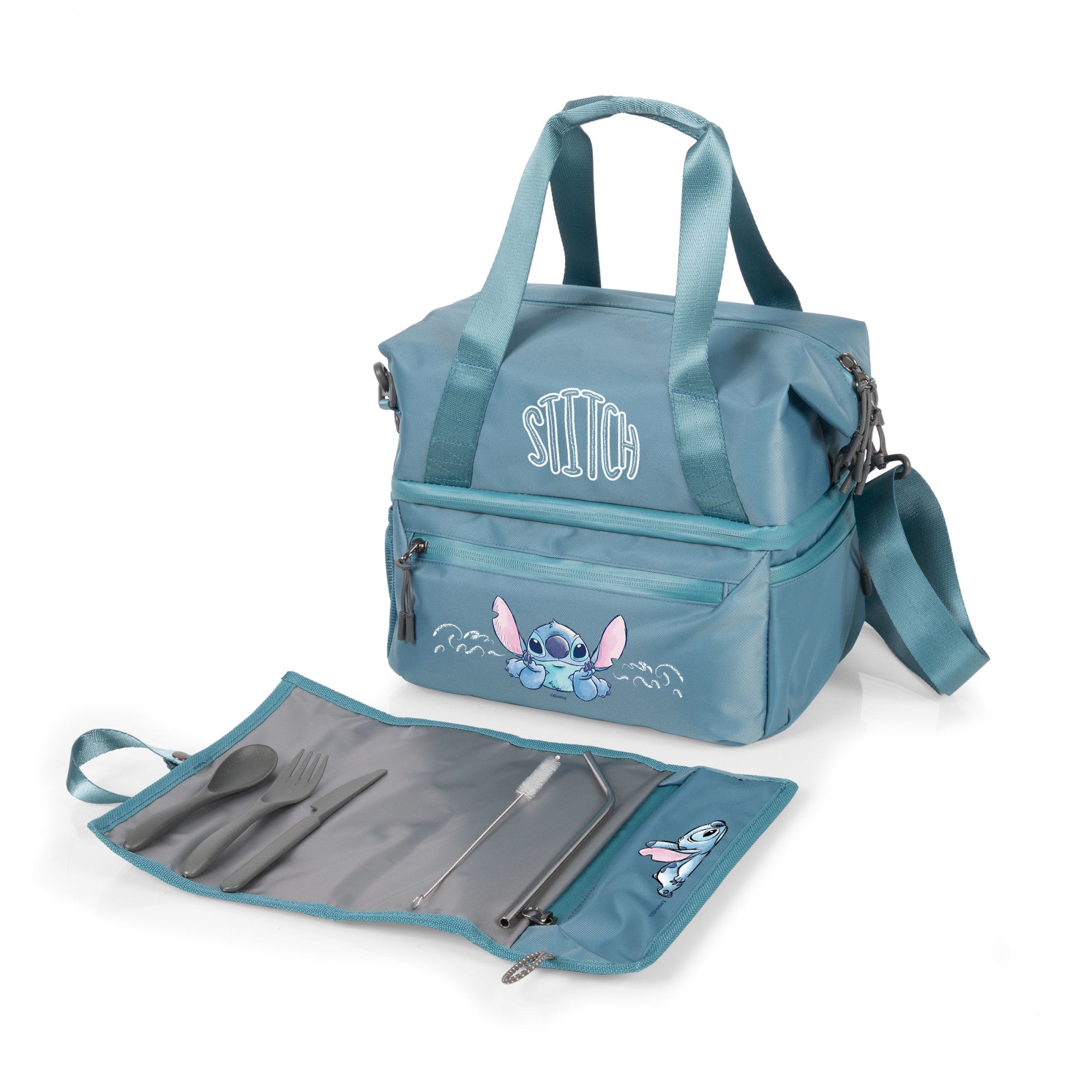 Lilo & Stitch - Tarana Recycled Lunch Bag Cooler with Utensils