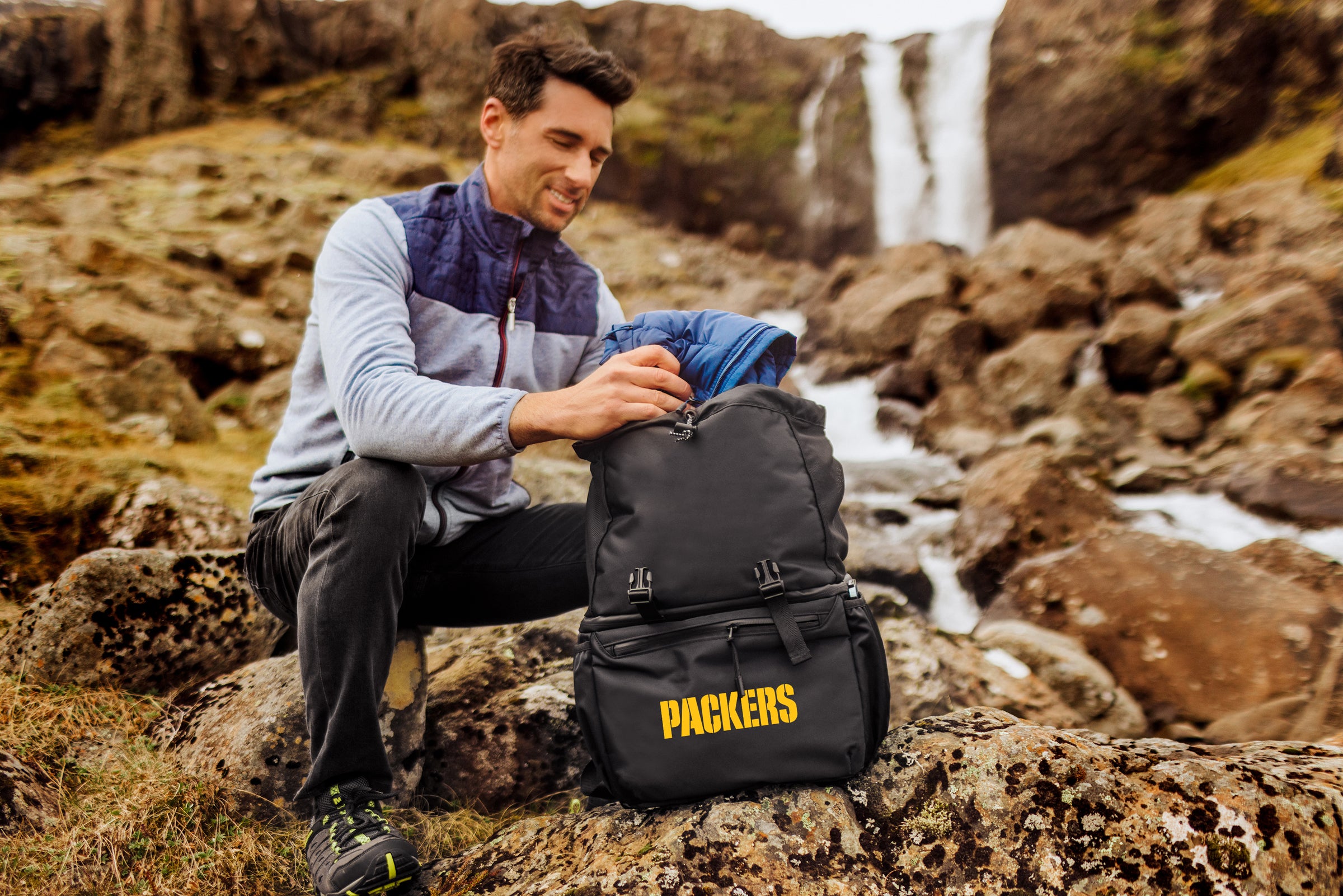 Green Bay Packers - Tarana Recycled Backpack Cooler