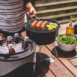Caliente Portable Charcoal Grill & Cooler Tote