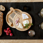 Brie Cheese Cutting Board & Tools Set