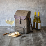 2 Bottle Insulated Wine & Cheese Cooler Tote
