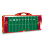 Iowa State Cyclones Football Field - Picnic Table Portable Folding Table with Seats