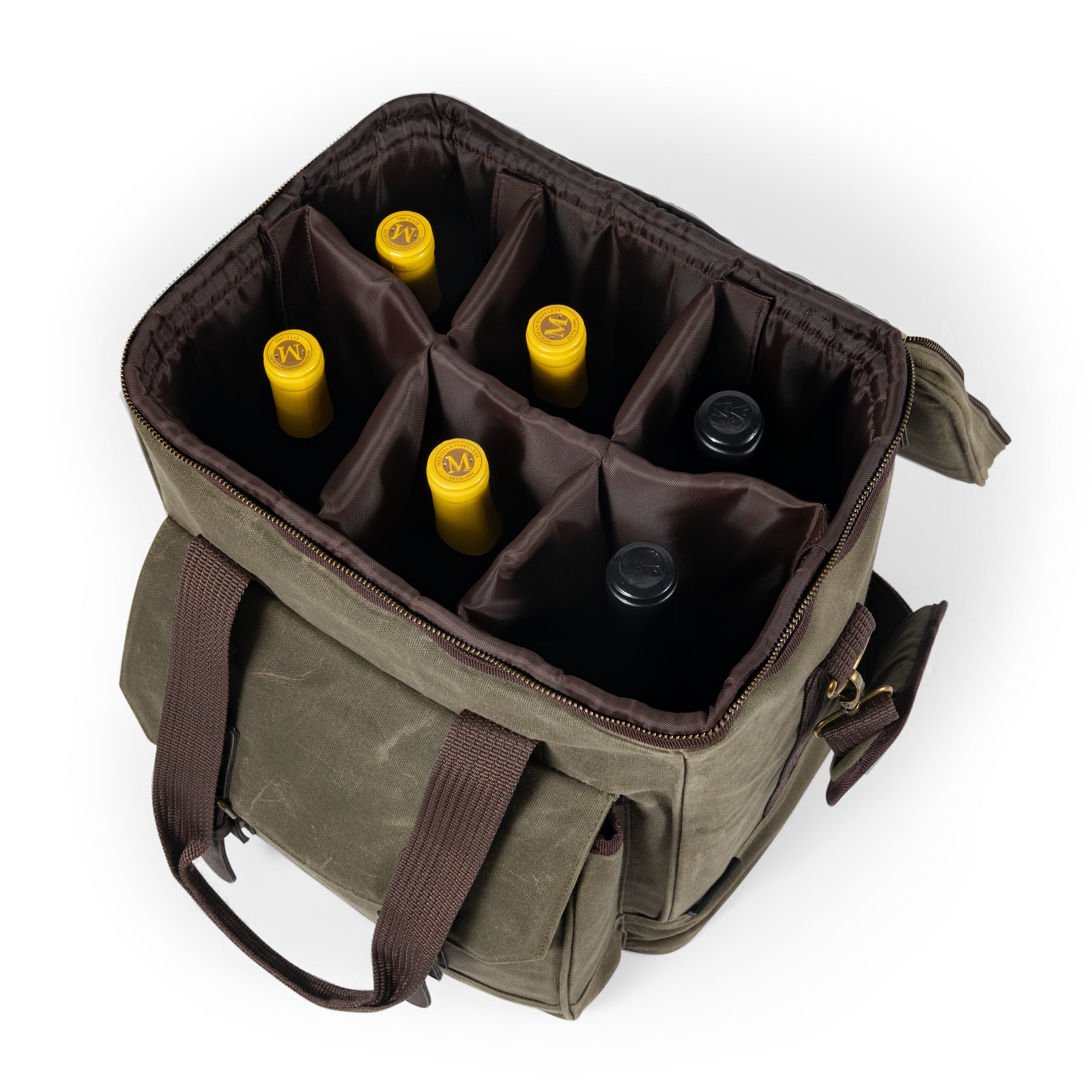 Weekender with Trolley - 6 Bottle Wine Bag