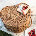 Heart Picnic Basket