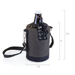 Insulated Growler Tote with 64 oz. Glass Growler
