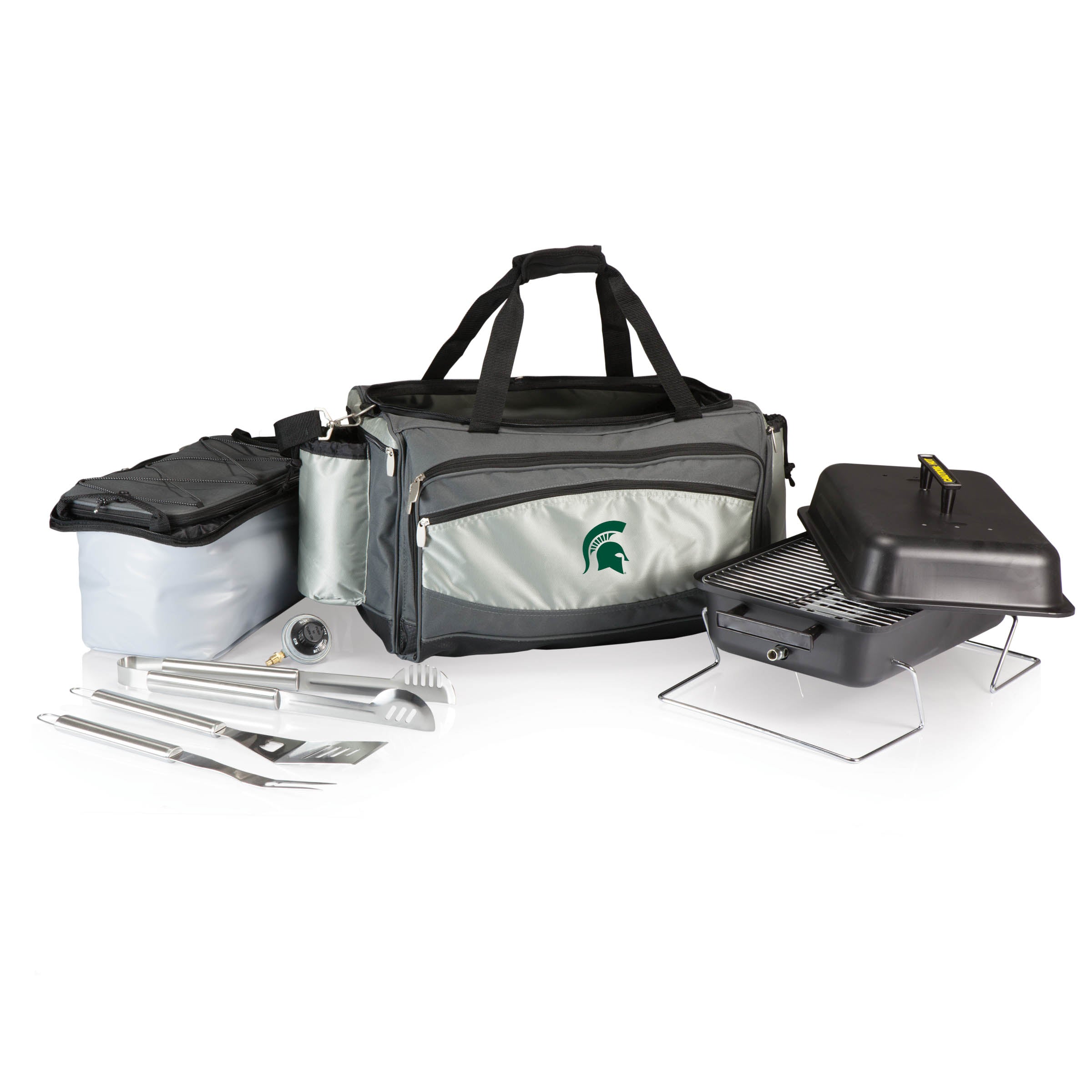 Michigan State Spartans - Vulcan Portable Propane Grill & Cooler Tote