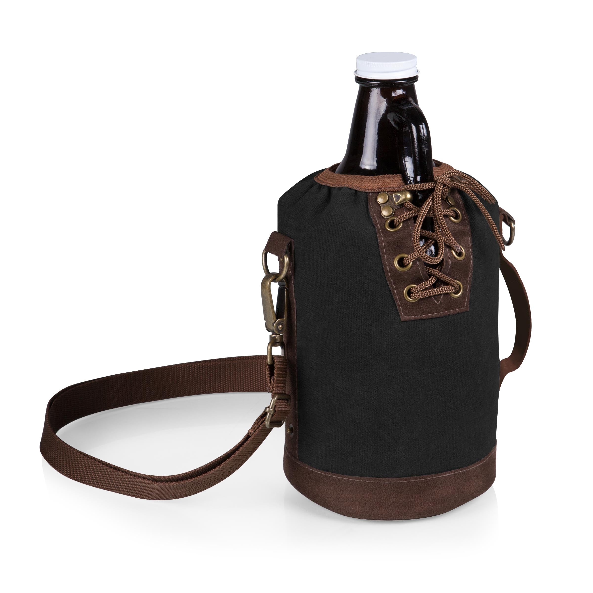 Insulated Growler Tote with 64 oz. Glass Growler