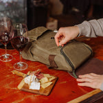 2 Bottle Insulated Wine & Cheese Cooler Tote