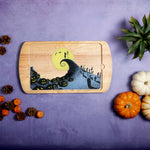 Nightmare Before Christmas Jack & Sally - Billboard Glass Top Serving Tray