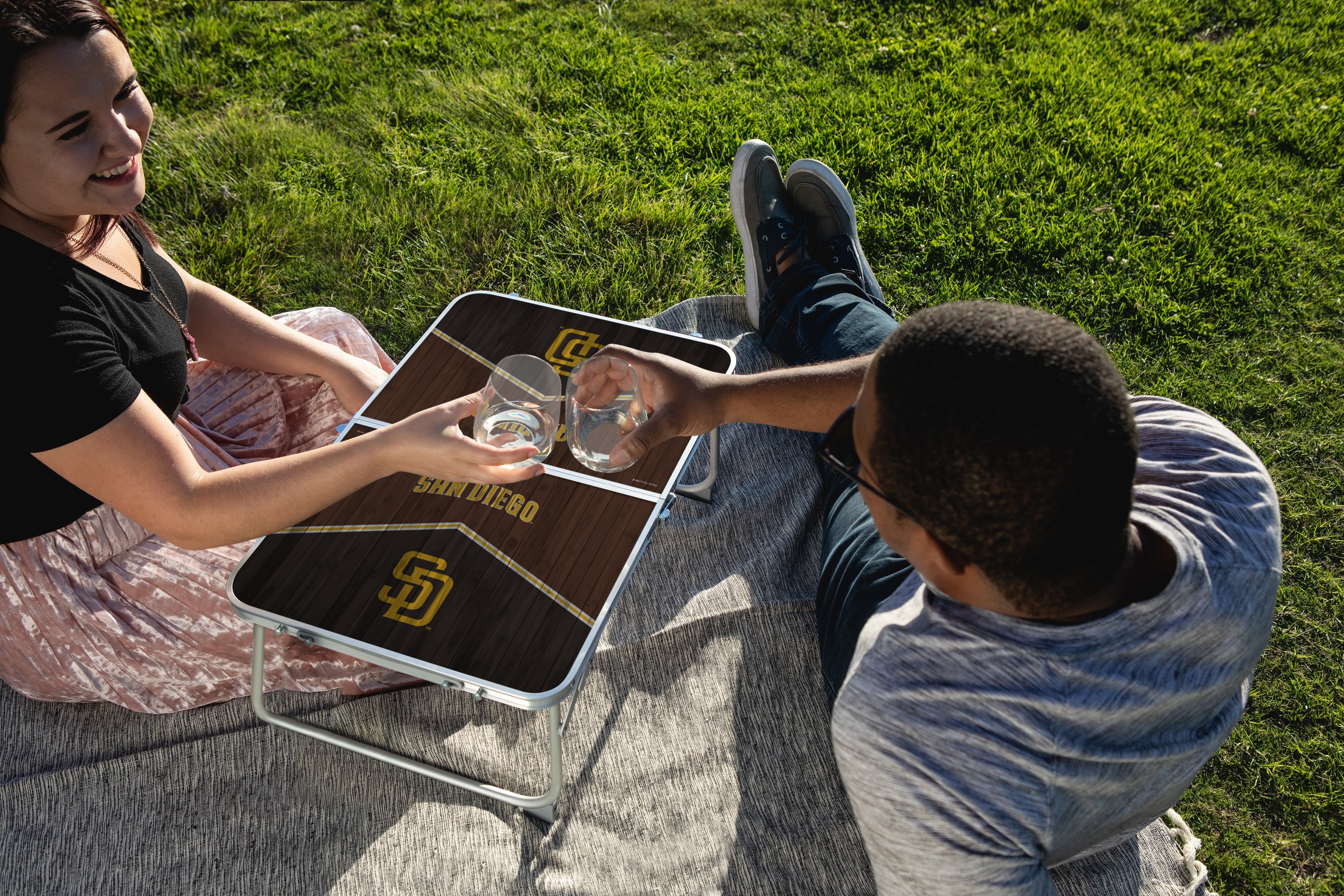 San Diego Padres - Concert Table Mini Portable Table