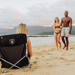 Las Vegas Raiders - Tranquility Beach Chair with Carry Bag