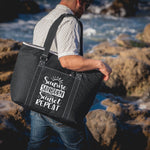 Beach Sayings Sunrise Sunburn Sunset Repeat - Tahoe XL Cooler Tote Bag