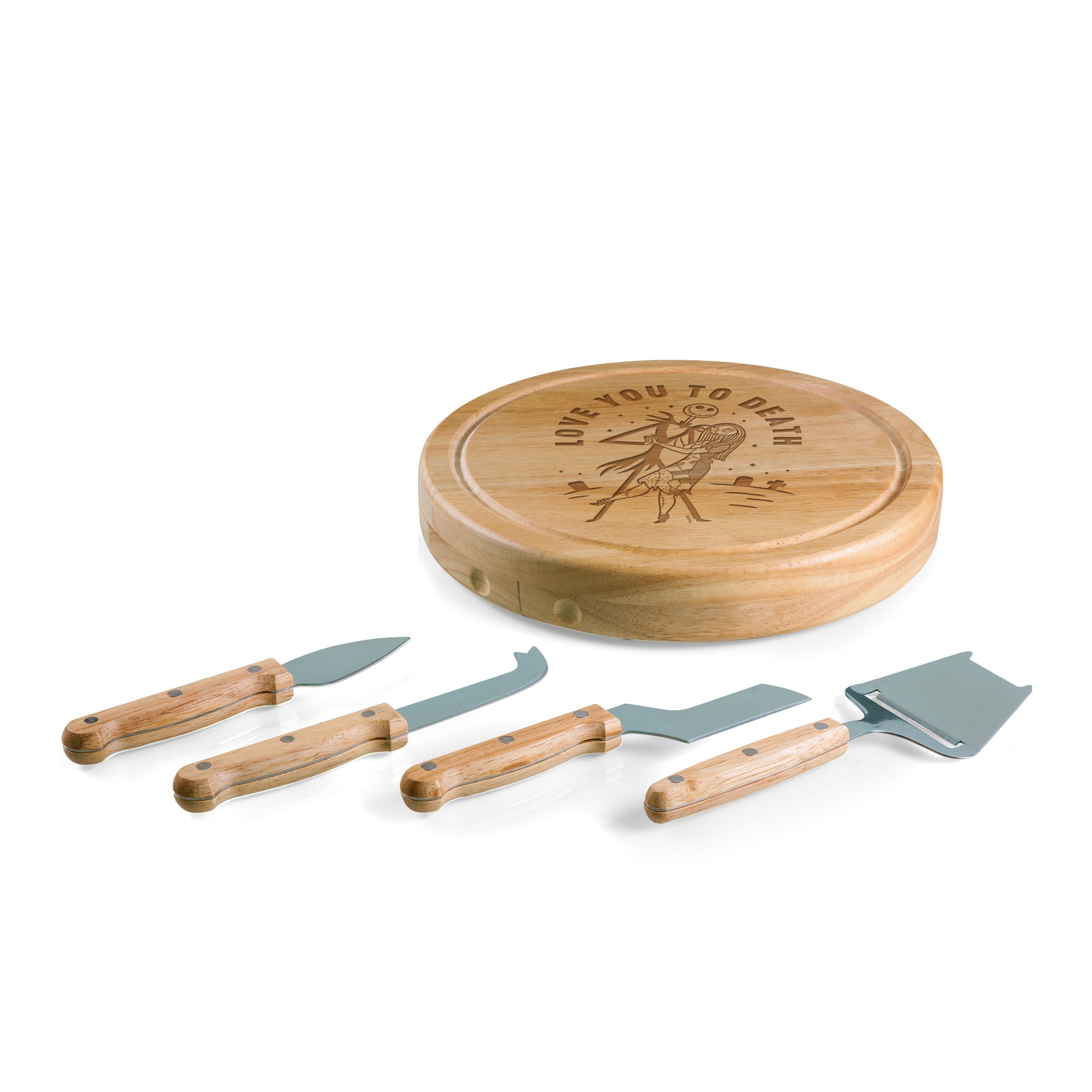Nightmare Before Christmas Jack & Sally - Circo Cheese Cutting Board & Tools Set