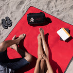 Arizona Cardinals Mickey Mouse - Blanket Tote Outdoor Picnic Blanket