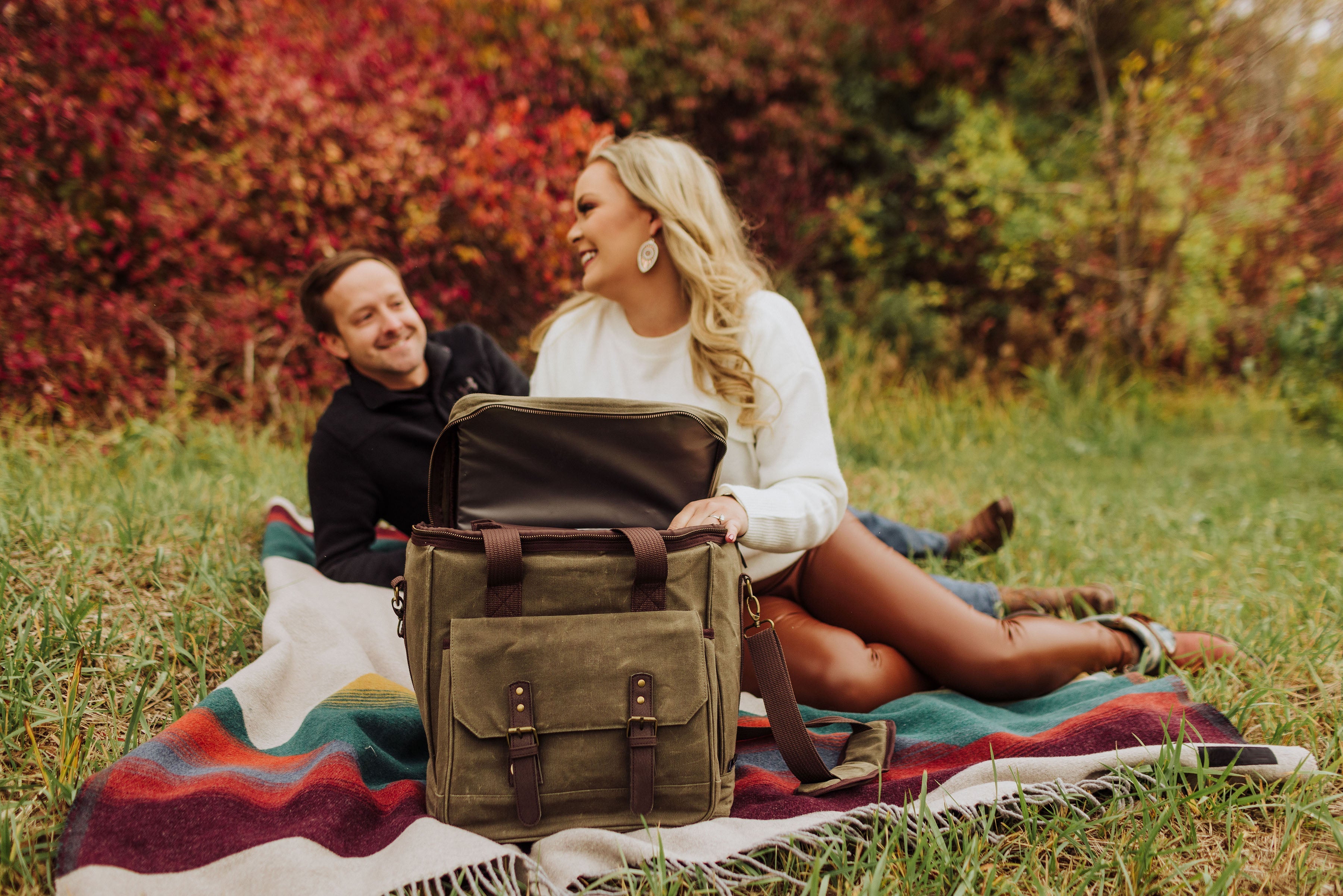 Weekender with Trolley - 6 Bottle Wine Bag