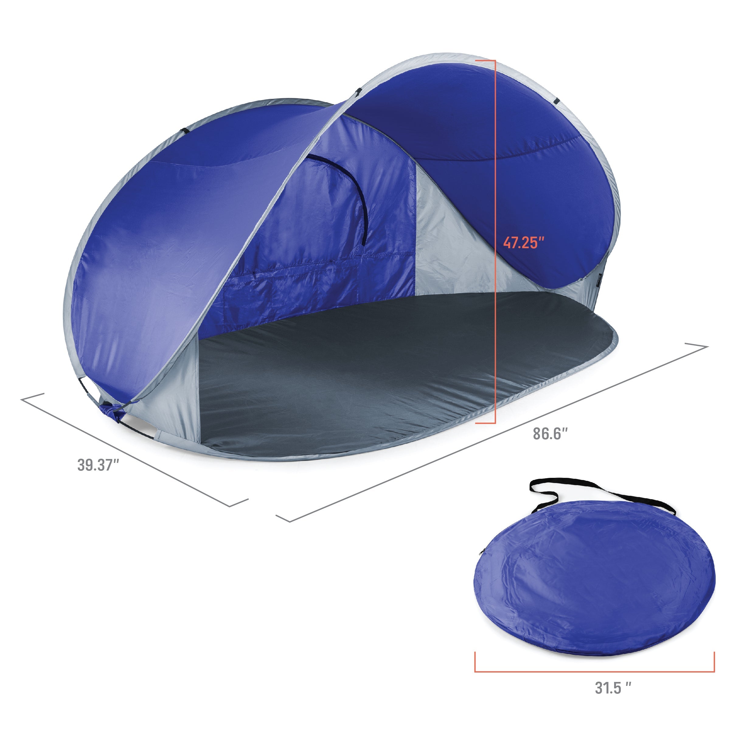 Beach Sayings Beach Don't Kill My Vibe - Manta Portable Beach Tent