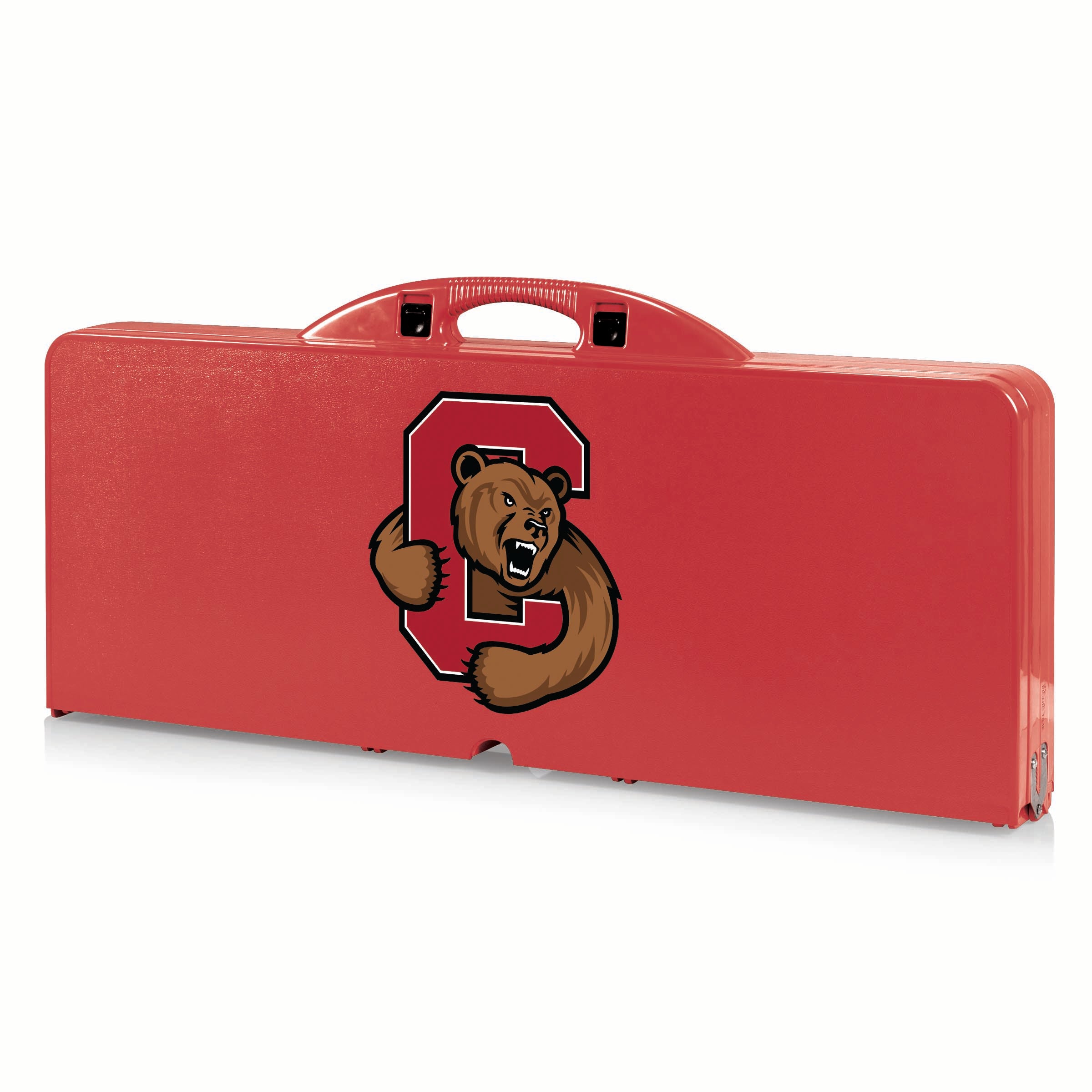 Cornell Big Red - Picnic Table Portable Folding Table with Seats