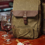 2 Bottle Insulated Wine & Cheese Cooler Tote