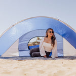 Beach Sayings Beach Don't Kill My Vibe - Manta Portable Beach Tent