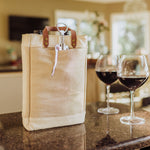 Pinot Jute 2 Bottle Insulated Wine Bag