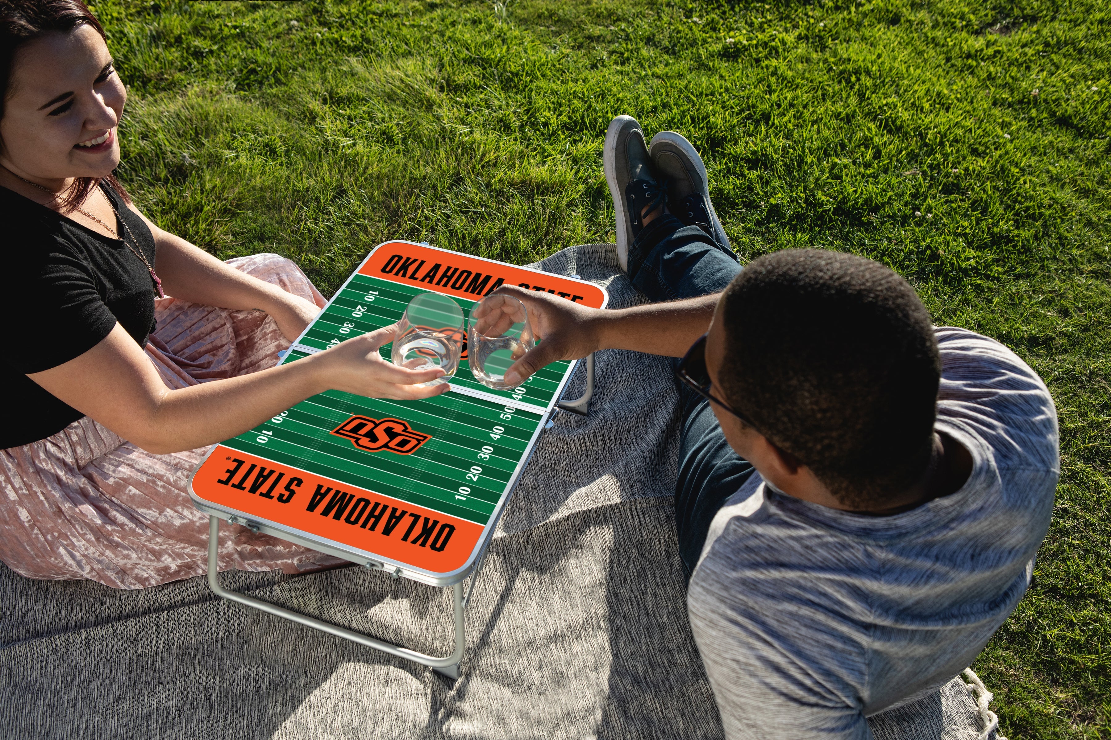 Oklahoma State Cowboys - Concert Table Mini Portable Table