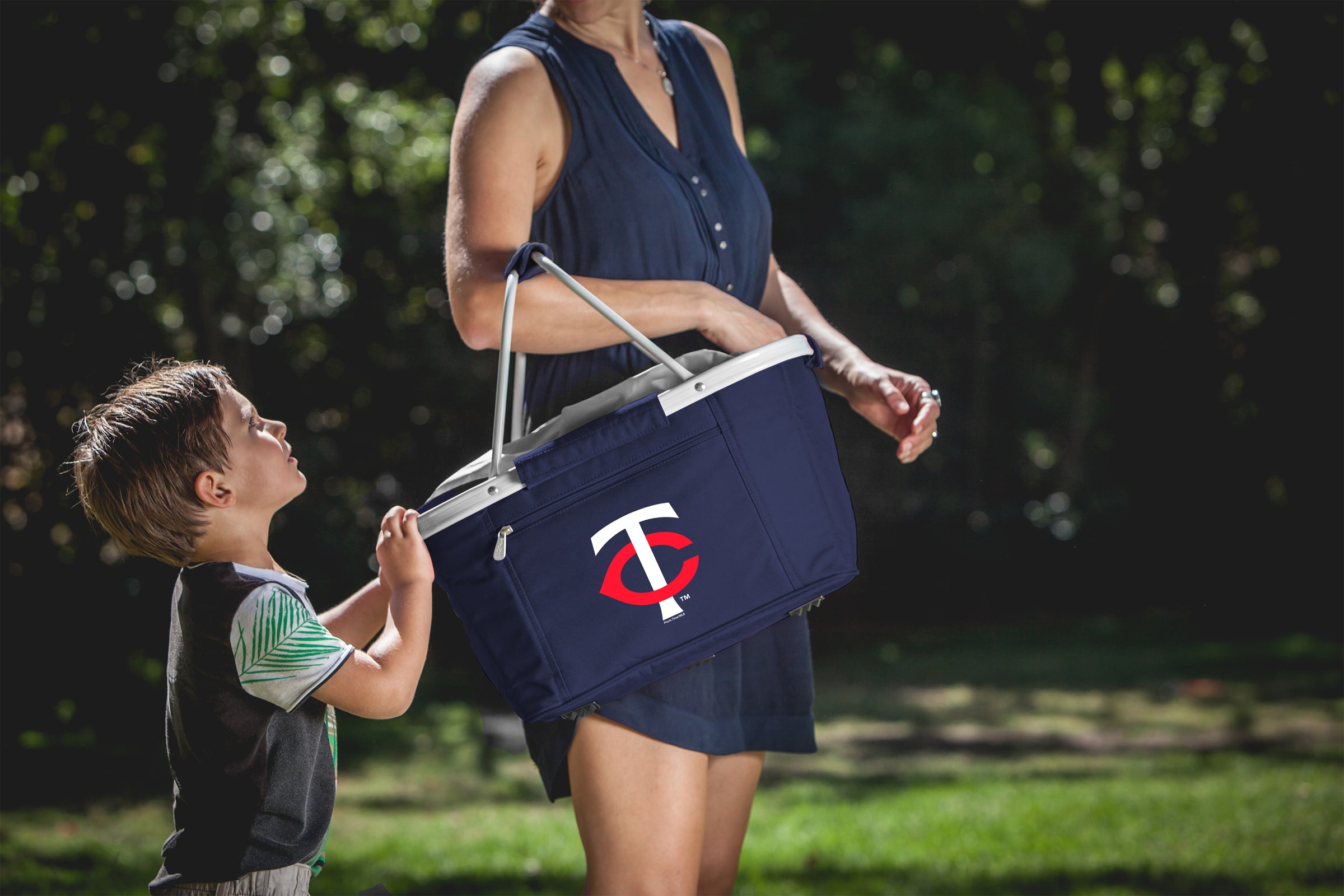 Minnesota Twins - Metro Basket Collapsible Cooler Tote