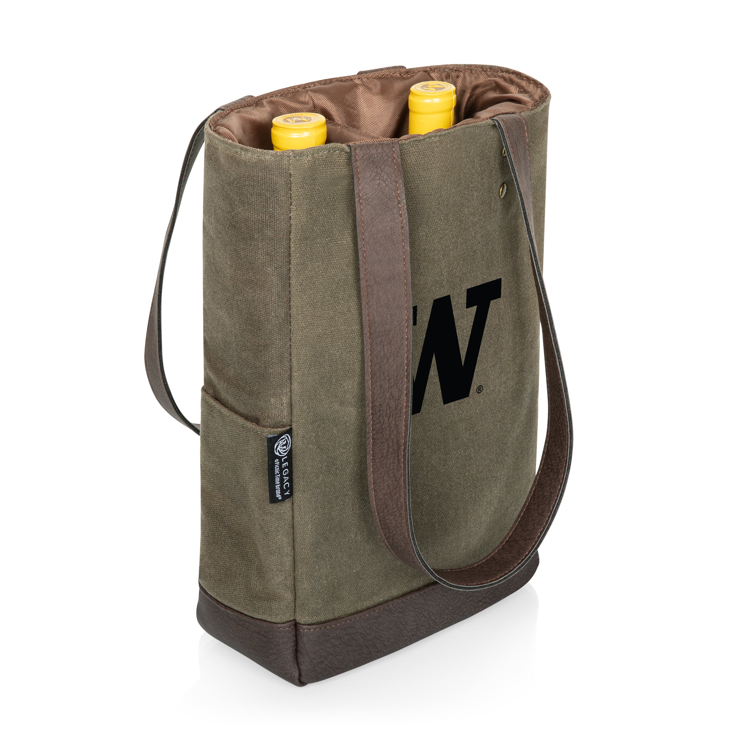 Washington Huskies - 2 Bottle Insulated Wine Cooler Bag