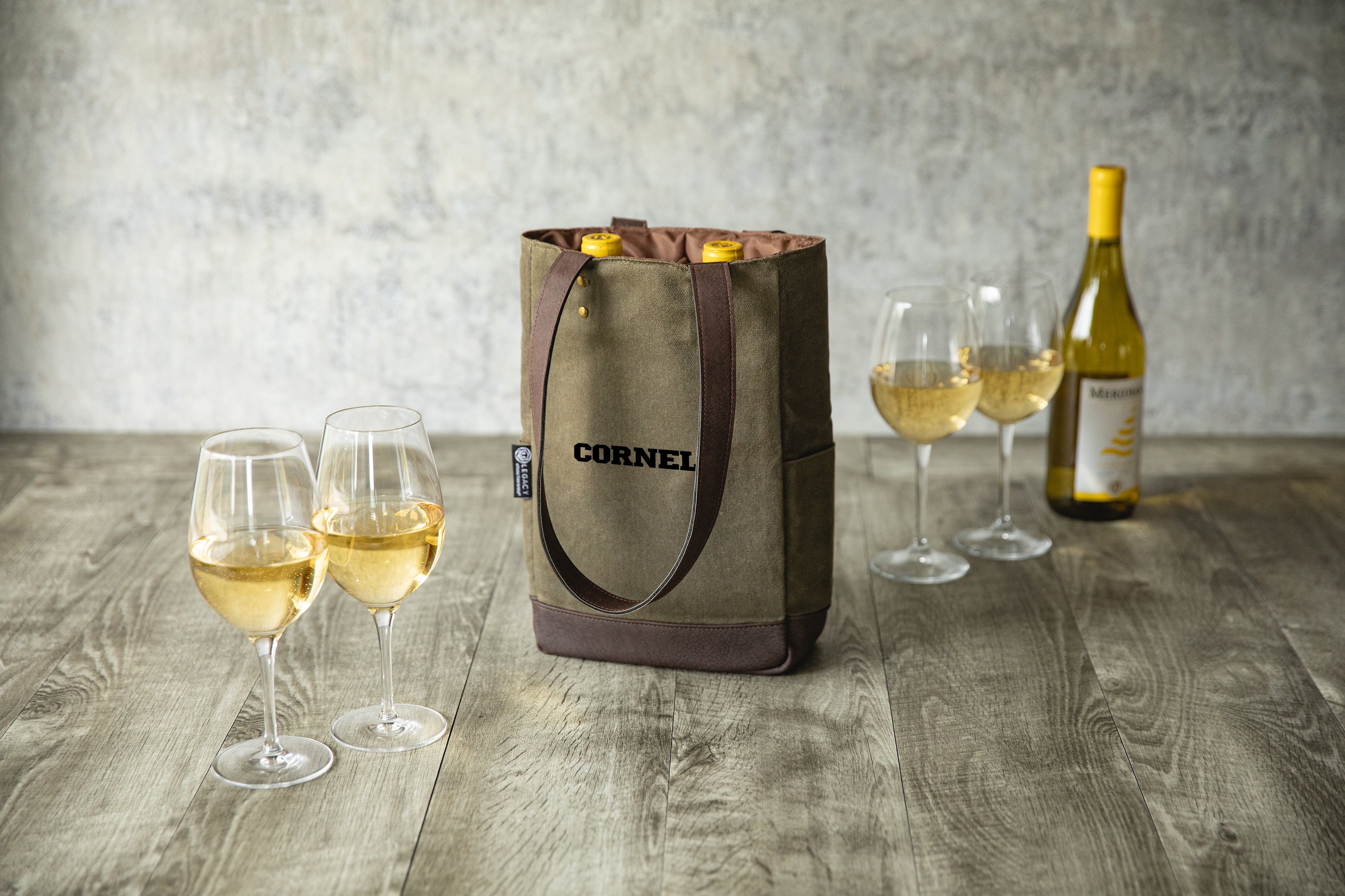 Cornell Big Red - 2 Bottle Insulated Wine Cooler Bag