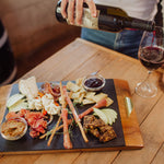 Covina Acacia and Slate Serving Tray