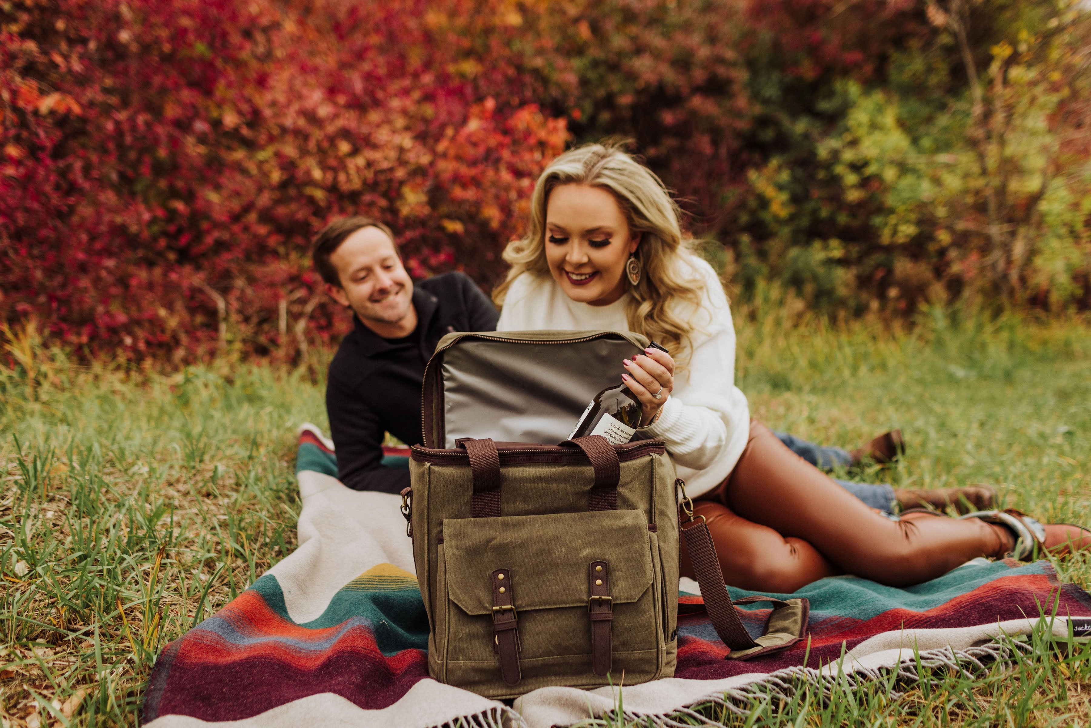 Weekender with Trolley - 6 Bottle Wine Bag