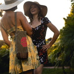 USC Trojans Alternate - Malbec Insulated Canvas and Willow Wine Bottle Basket