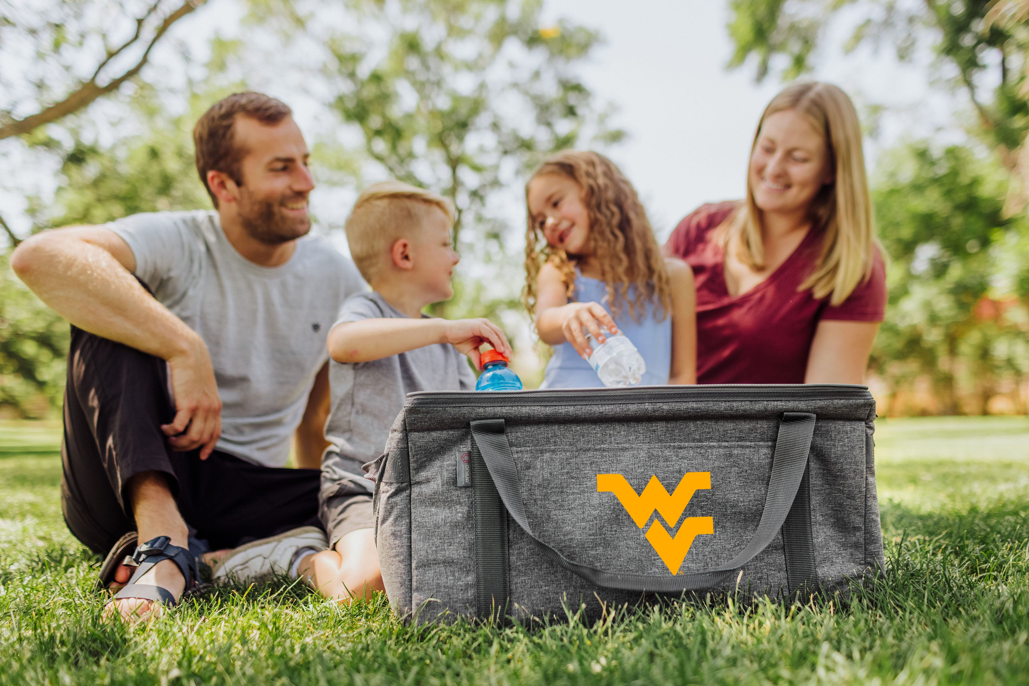 West Virginia Mountaineers - 64 Can Collapsible Cooler