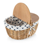 Mickey Mouse Silhouette - Country Picnic Basket
