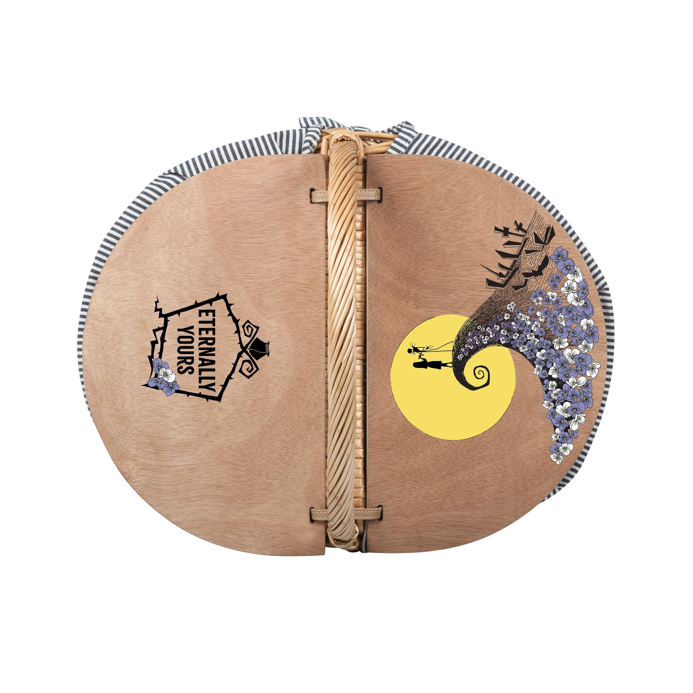 Nightmare Before Christmas Jack & Sally - Country Picnic Basket