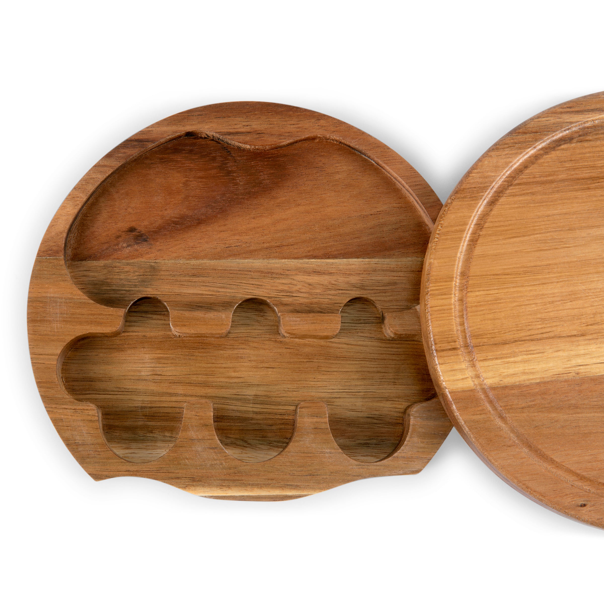 Cinderella - Acacia Brie Cheese Cutting Board & Tools Set
