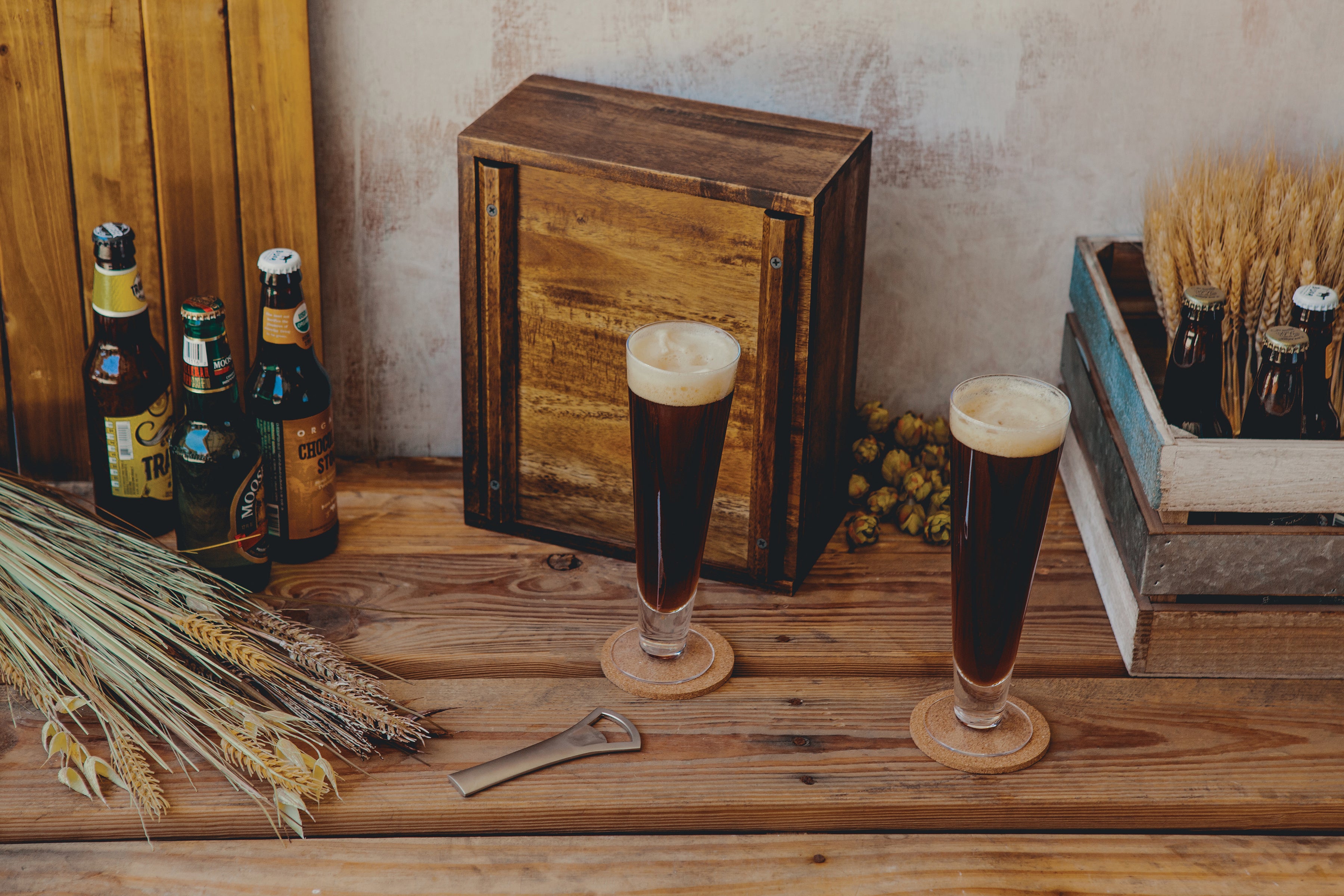 Wedding/Anniversary - Pilsner Beer Glass Gift Set