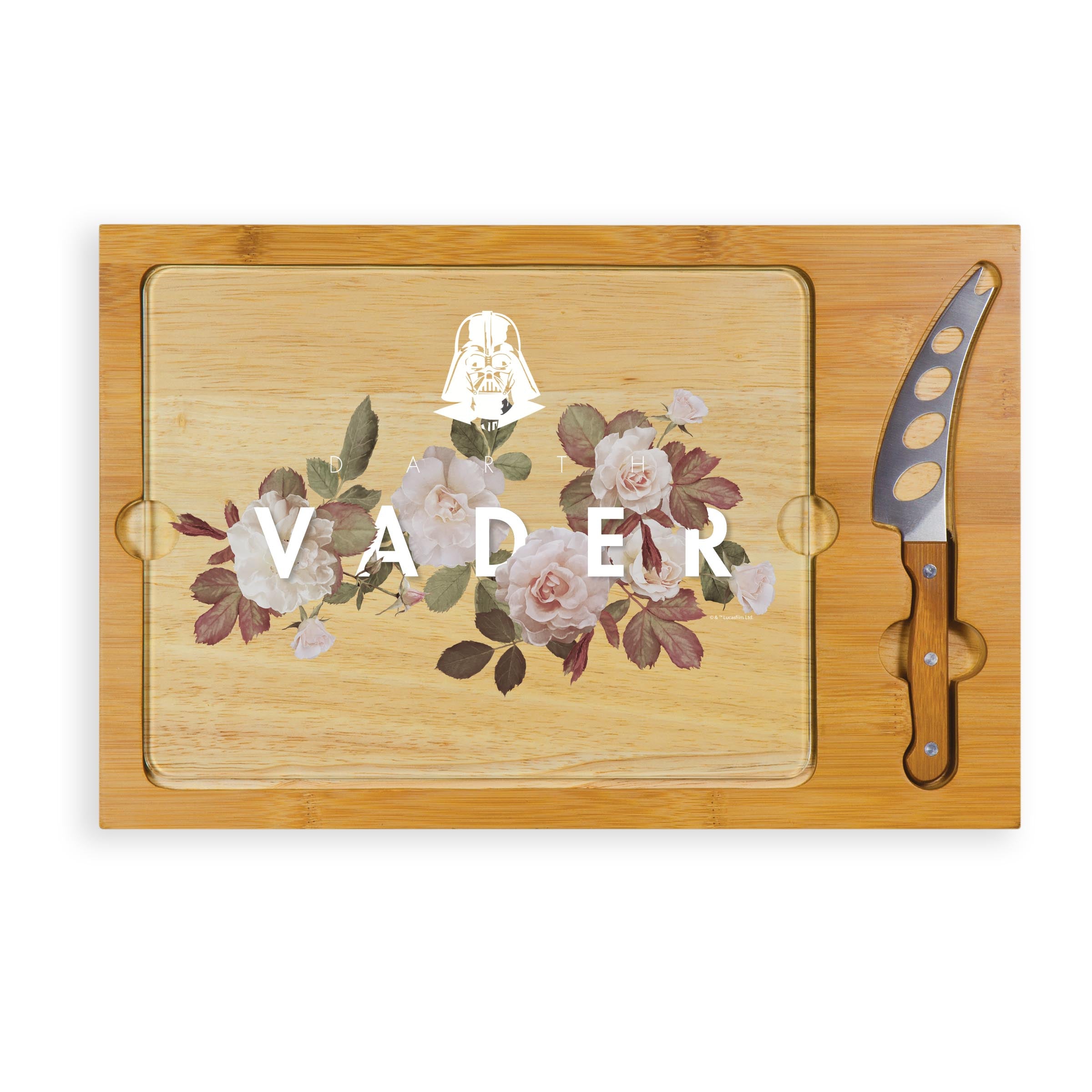 Star Wars Darth Vader - Icon Glass Top Cutting Board & Knife Set