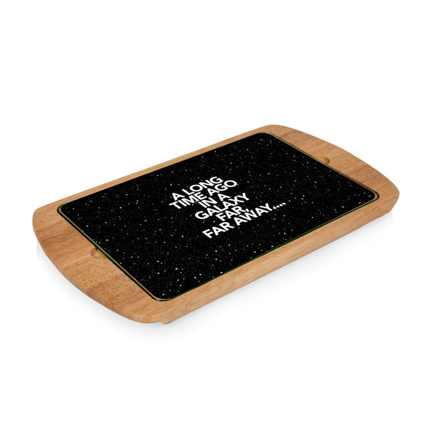 Star Wars Scroll - Billboard Glass Top Serving Tray