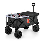 Illinois Fighting Illini - Adventure Wagon Elite All-Terrain Portable Utility Wagon