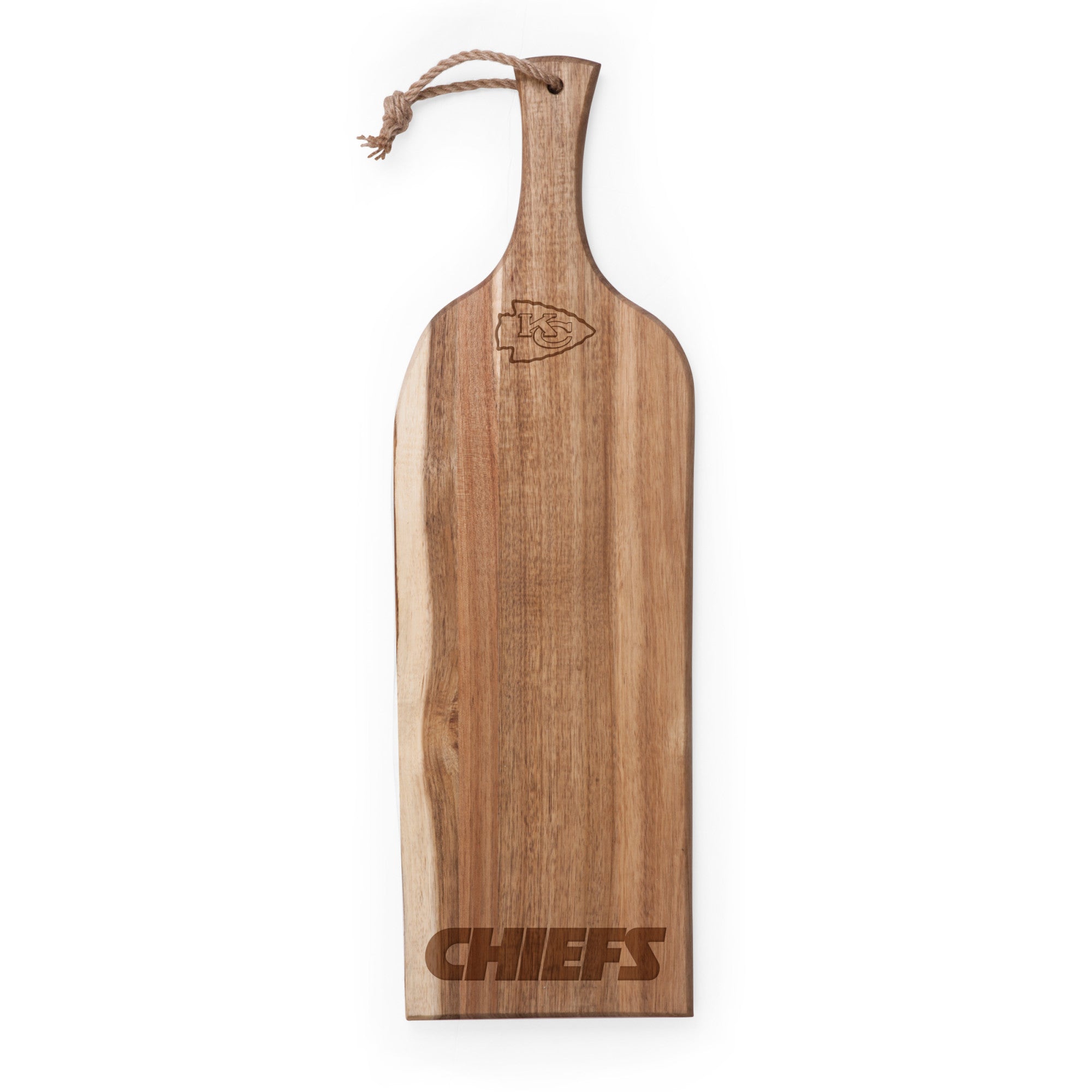 Kansas City Chiefs - Artisan 24" Acacia Charcuterie Board