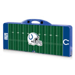 Indianapolis Colts Football Field - Picnic Table Portable Folding Table with Seats