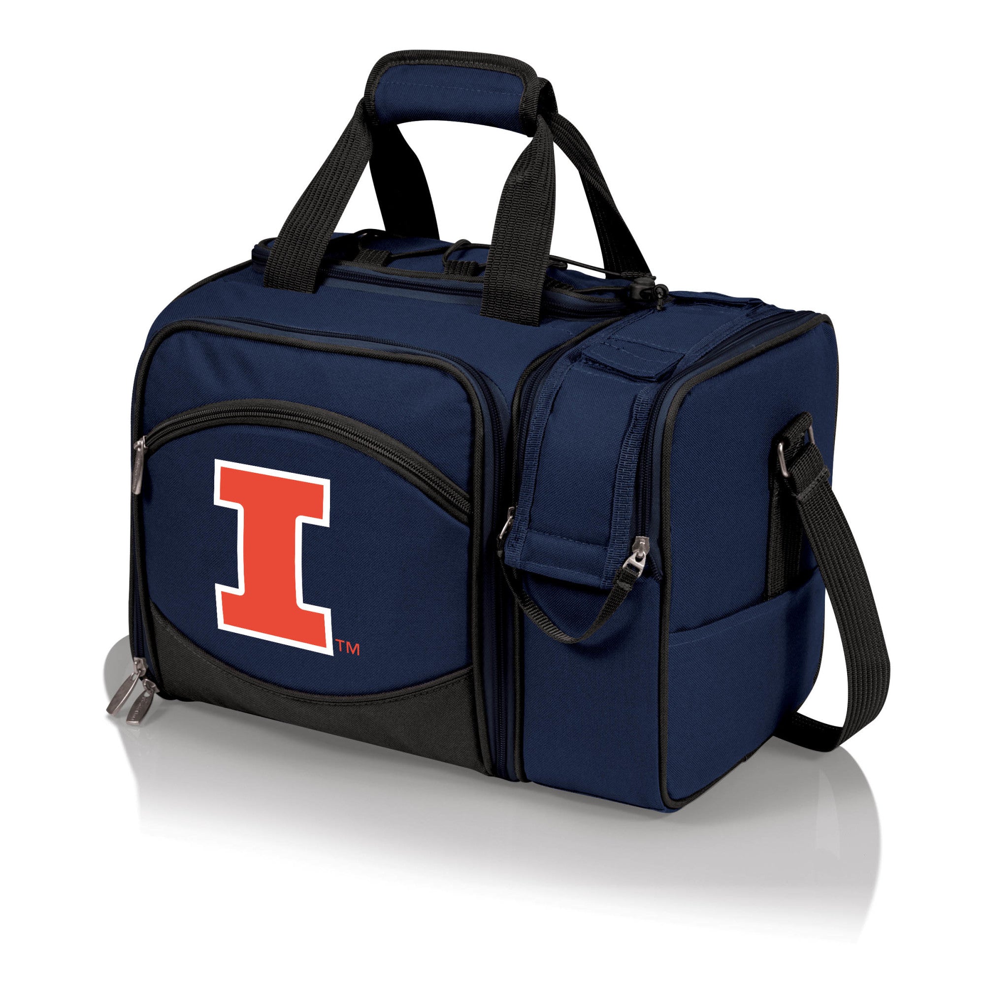 Illinois Fighting Illini - Malibu Picnic Basket Cooler