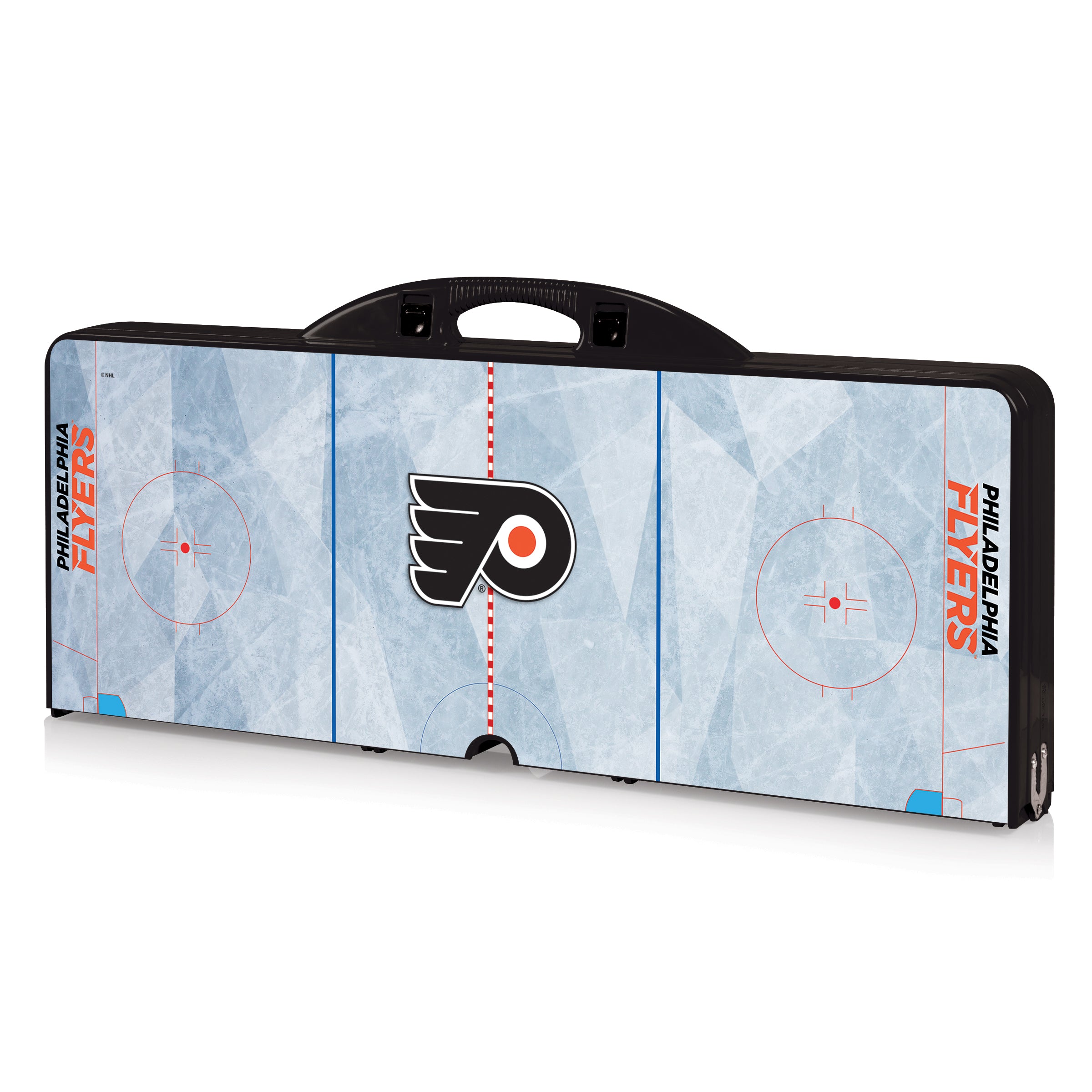 Philadelphia Flyers Hockey Rink - Picnic Table Portable Folding Table with Seats